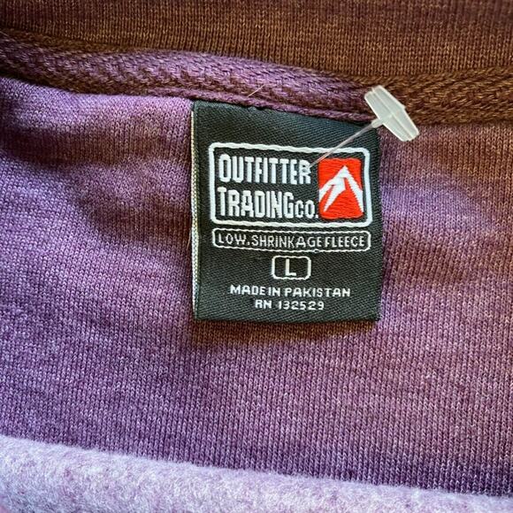 Mackinac Island Crewneck Large Purple Outfitter Trading Co Athleisure - Picture 4 of 6